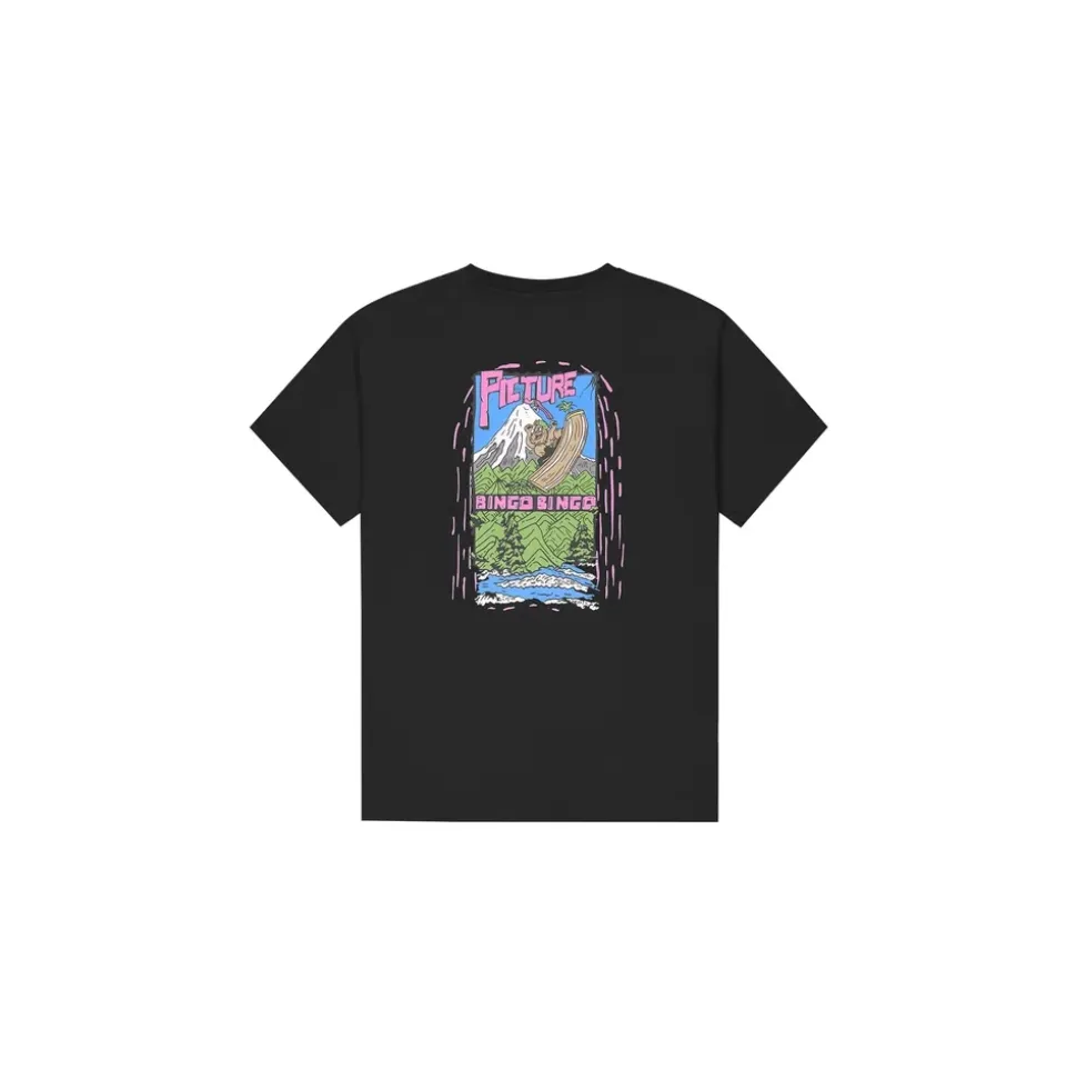 T-shirt Banie Bongo Black - Tee Shirt Mc | Picture Organic Clothing