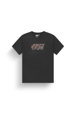 T-shirt Basement Leo Black Washed | Picture Organic Clothing