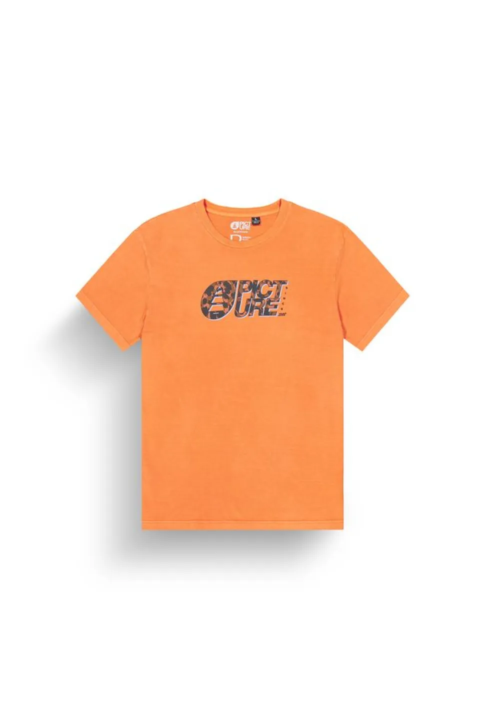 T-shirt Basement Leo Washed Dusty Orange | Picture Organic Clothing