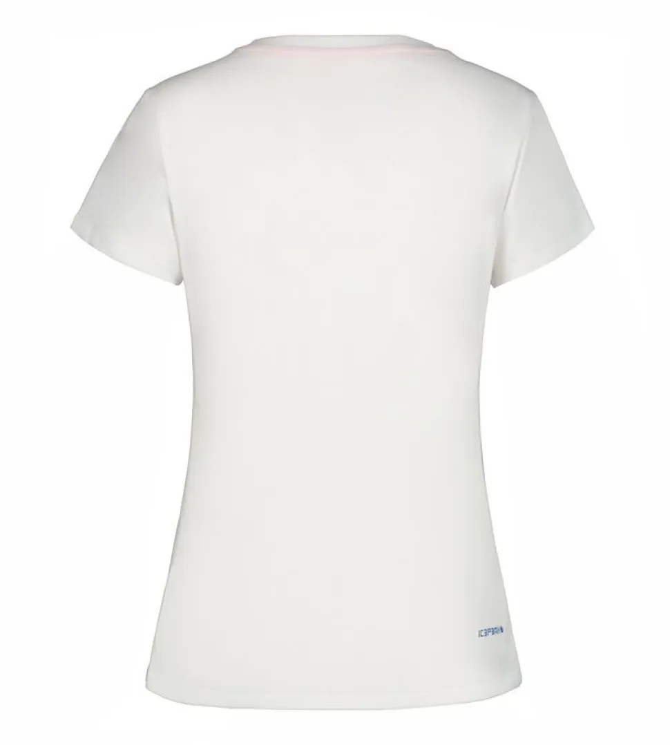 T-shirt Beaune Blanc - Tee Shirt Mc | Icepeak