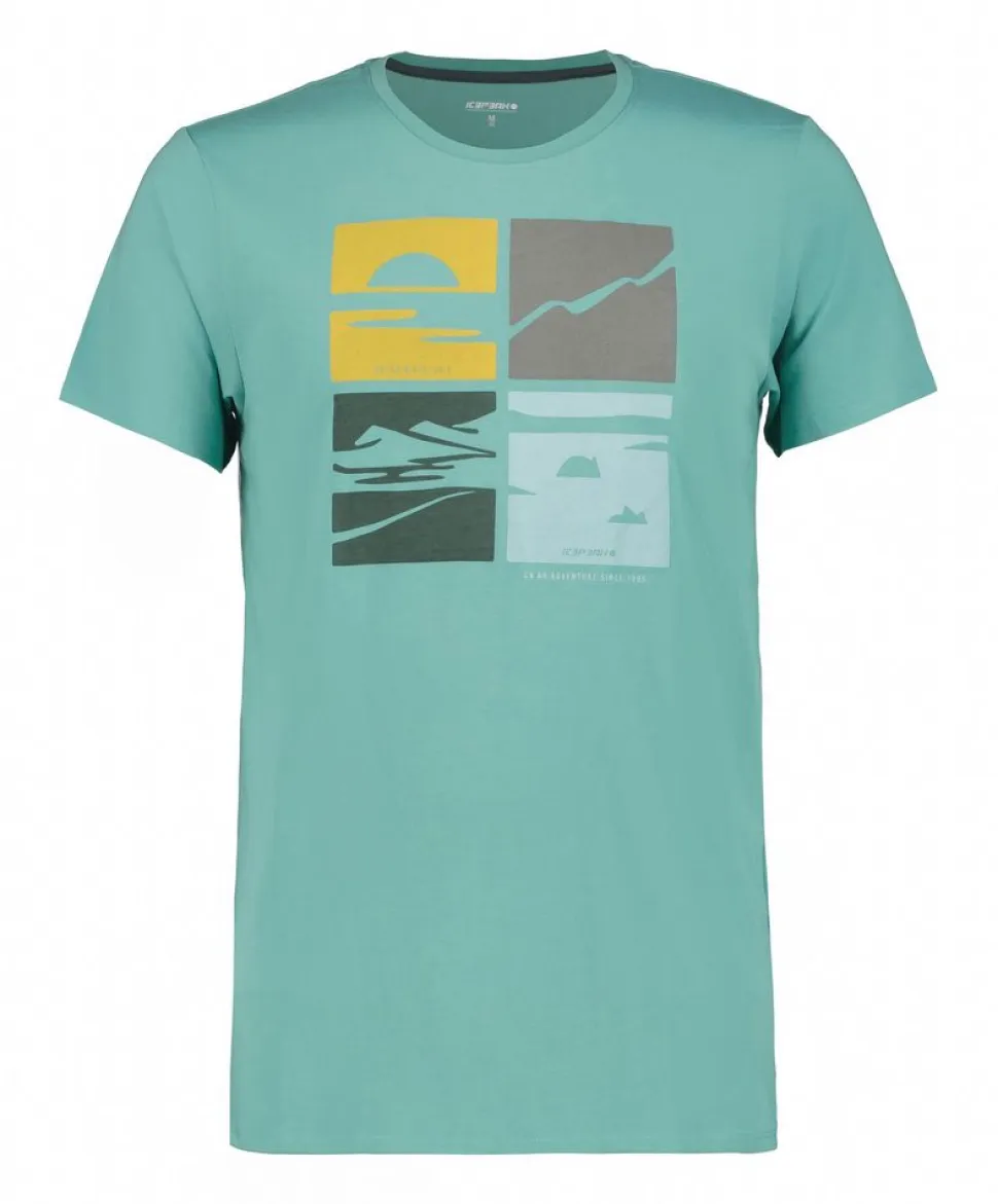 T-shirt Beeville Vert - Tee Shirt Mc | Icepeak