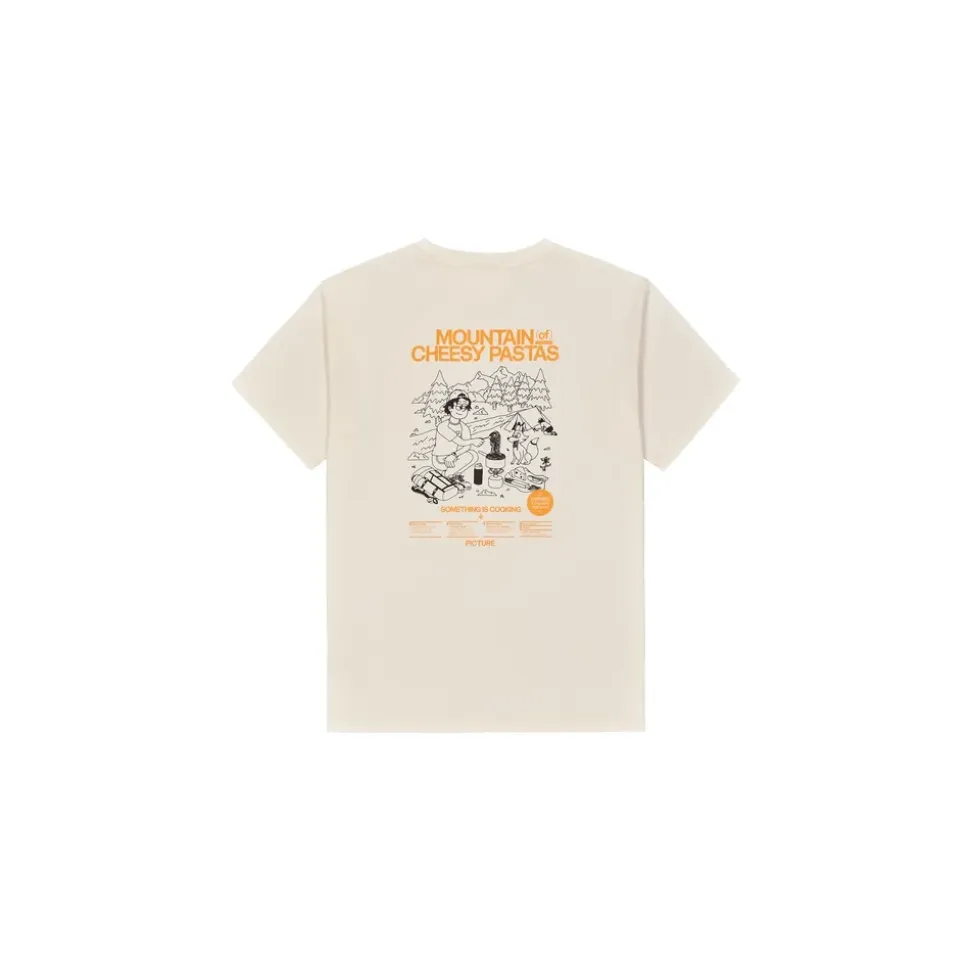 T-shirt Cookery Blazing Orange - Tee Shirt Mc | Picture Organic Clothing