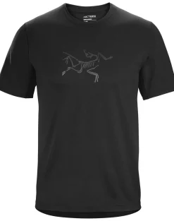 T-shirt Cormac Logo Black - Tee Shirt | Arcteryx