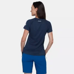T-Shirt Ducan Fl Femme Marine - Tee Shirt Mc | Mammut