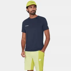 T-Shirt Ducan Fl Marine - Tee Shirt Mc | Mammut