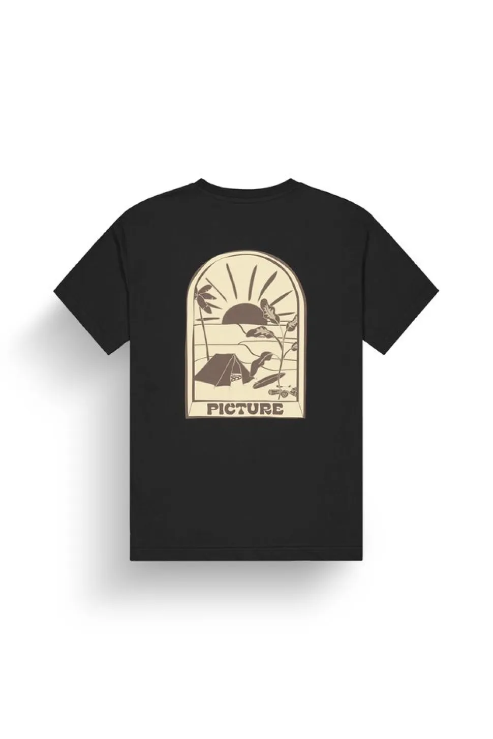 T-shirt Endako Black - Tee Shirt Mc | Picture Organic Clothing
