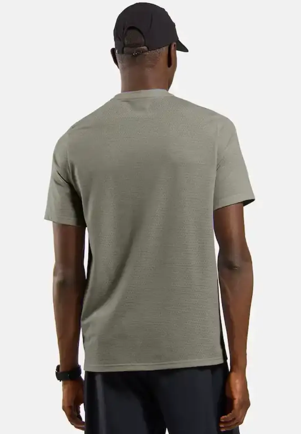 T-Shirt Essential Linencool Agate Grey Melange - Tee Shirt Mc | Odlo