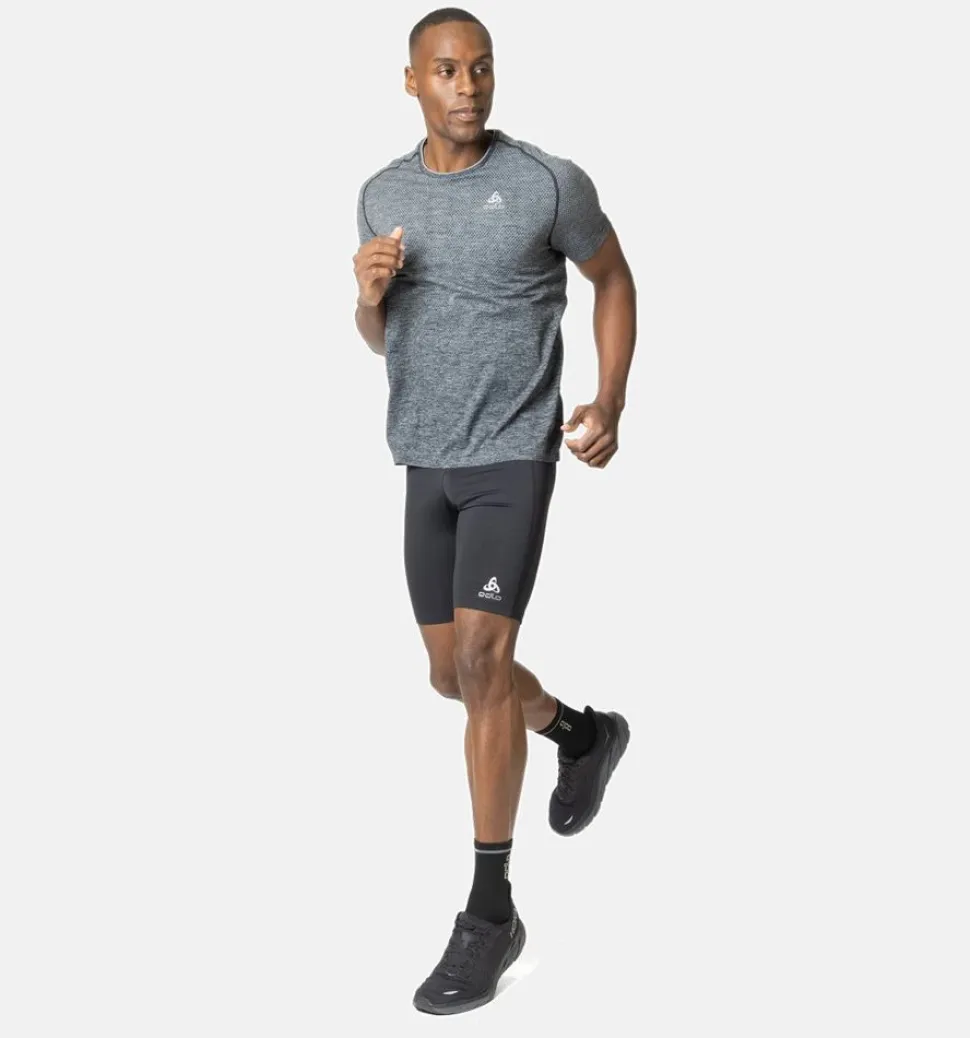 T-shirt Essential Seamless Grey - Tee Shirt Mc | Odlo