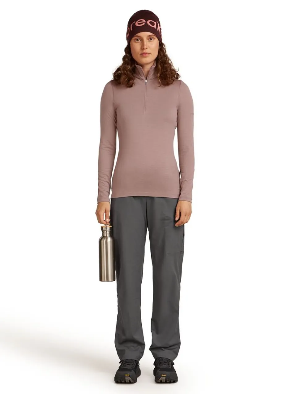 T-Shirt Femme 200 Oasis Half Zip Summit