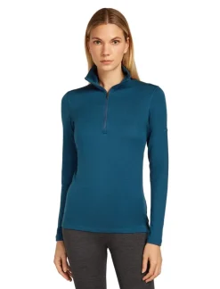 T-shirt Femme 260 Tech 1/2 Zip Atlantis