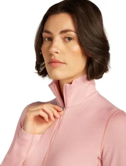 T-shirt Femme 260 Tech 1/2 Zip Blusch