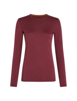 T-shirt Femme 260 Tech Port - Tee Shirt Ml | Icebreaker