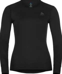 T-shirt Femme Active Warm Eco Noir - Tee Shirt Ml | Odlo