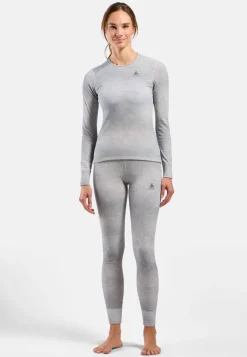 T-Shirt Femme Active Warm X Pow Silver Grey