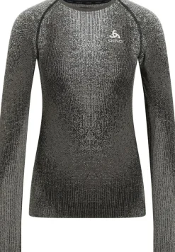 T-shirt Femme Blackcomb Eco Black - Tee Shirt Ml | Odlo