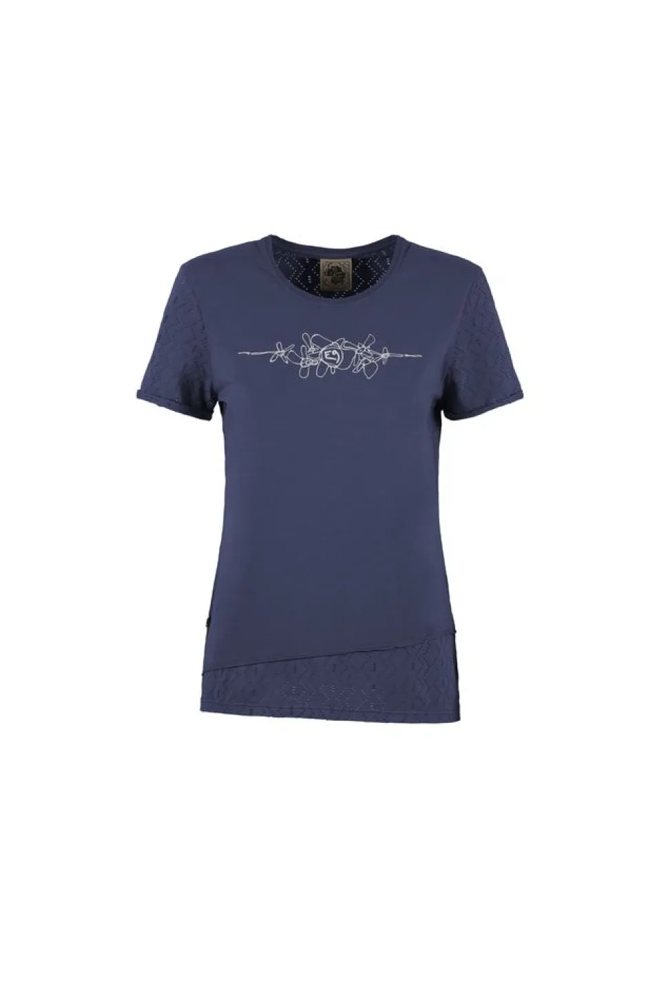 T-Shirt Femme Bonny Vintage Blue - Tee Shirt Mc | E9