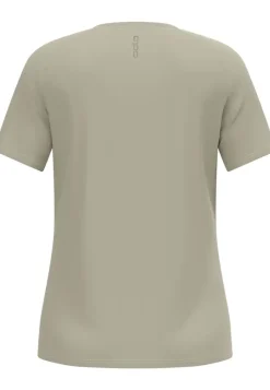T-shirt Femme Essential Print Agate Gray - Tee Shirt Mc | Odlo