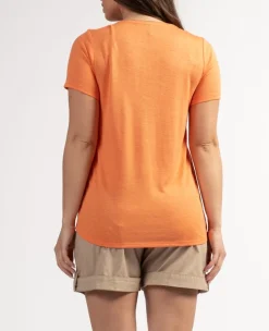 T-shirt Femme Perel Orange - Tee Shirt Mc | Sun Valley
