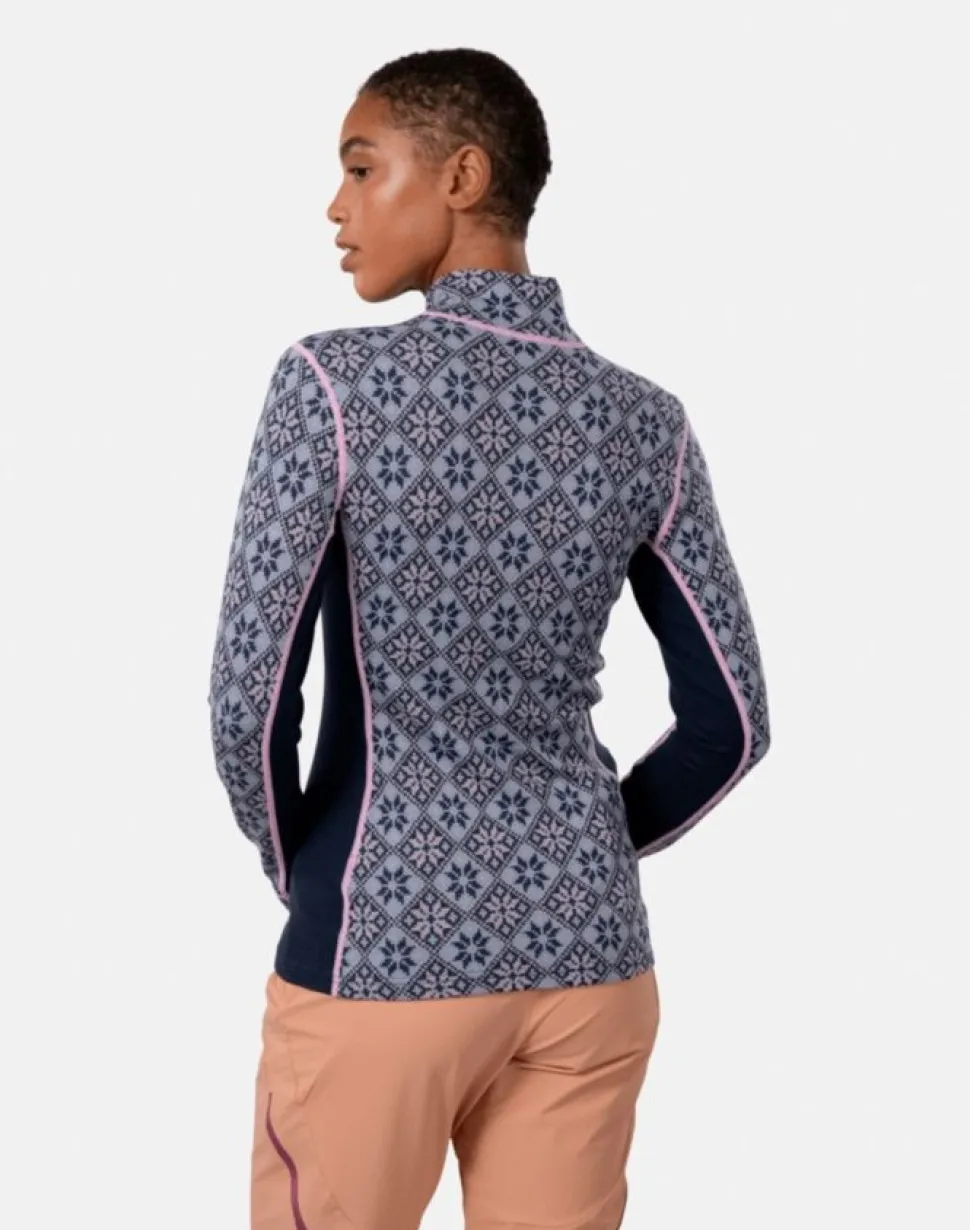 T-shirt Femme Rose Royal - Tee Shirt Ml | Kari Traa