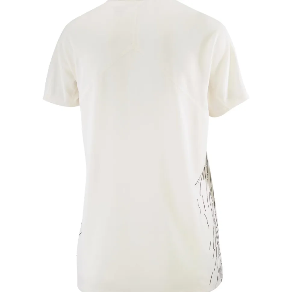 T-shirt Femme Sense Aero Gfx Whisper White - Tee Shirt Mc | Salomon