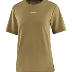 T-shirt Femme Shkout Core Brilliant Olive - Tee Shirt Mc | Salomon