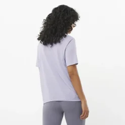 T-shirt Femme Shkout Core Cosmic Sky - Tee Shirt Mc | Salomon