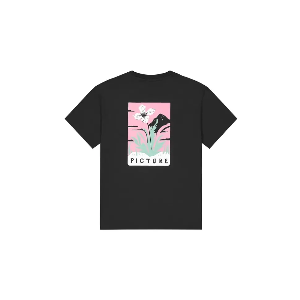 T-Shirt Femme Yovel Black - Tee Shirt Mc | Picture Organic Clothing