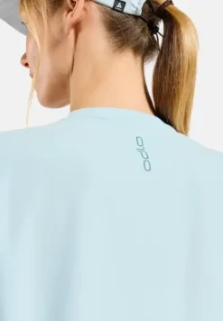 T-Shirt Femme Zeroweight Chill-tec Baby Blue - Tee Shirt Mc | Odlo
