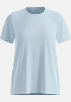 T-Shirt Femme Zeroweight Chill-tec Baby Blue - Tee Shirt Mc | Odlo