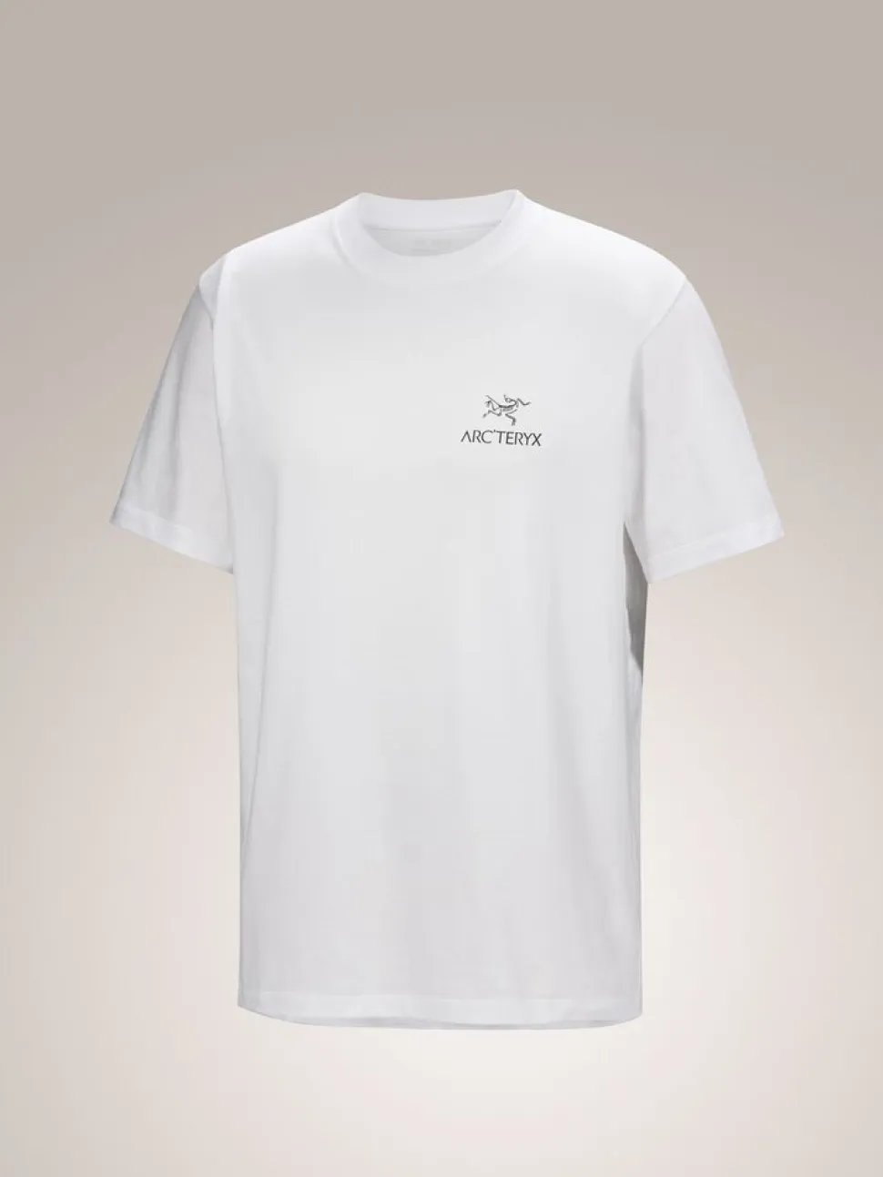 T-shirt Kragg Sl Cotton Bird Word White Light Black | Arcteryx