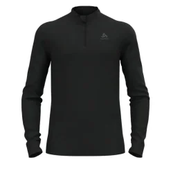 T-shirt Merino 200 Turtle Neck Black - Tee Shirt Ml | Odlo