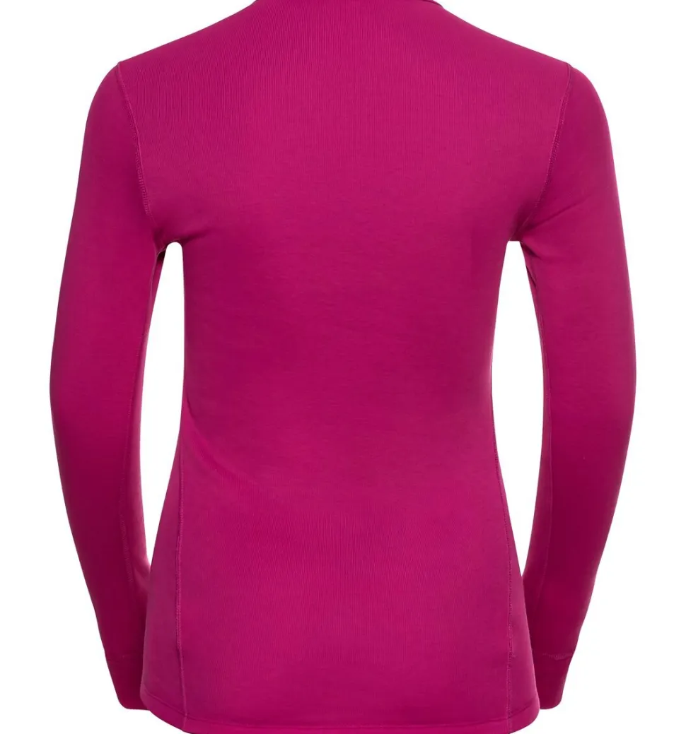 T-shirt Ml Femme Active Warm Eco Fuschia - Tee Shirt Ml | Odlo