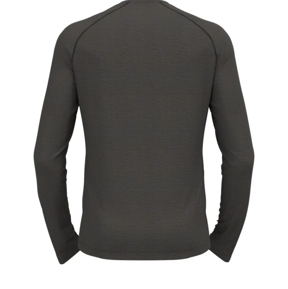 T-shirt Natural Performance 150 Grey Melange - Tee Shirt Ml | Odlo