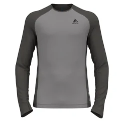 T-shirt Natural Performance 150 Grey Melange - Tee Shirt Ml | Odlo