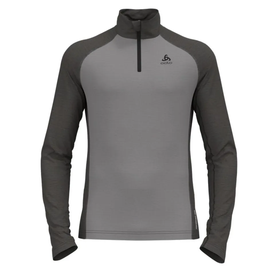 T-shirt Natural Performance 150 Turtle Neck Grey - Tee Shirt Ml | Odlo