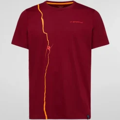 T-shirt Route Sangria - Tee Shirt Mc | La Sportiva