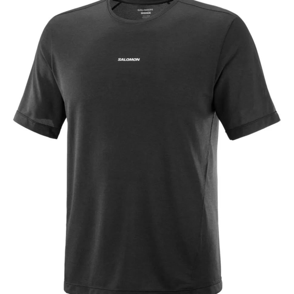 T-shirt Shkout Core Deep Black - Tee Shirt Mc | Salomon