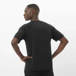 T-shirt Shkout Core Deep Black - Tee Shirt Mc | Salomon