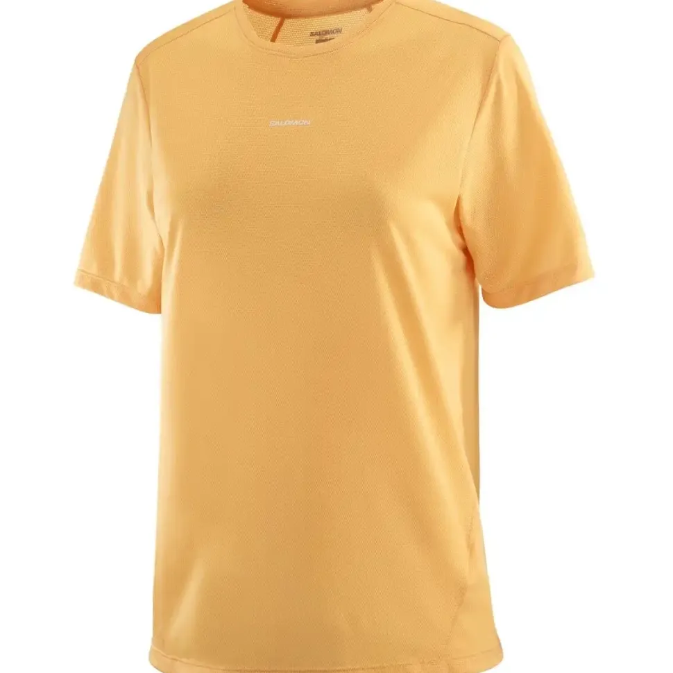 T-shirt Shkout Core Femme Warm Apricot - Tee Shirt Mc | Salomon