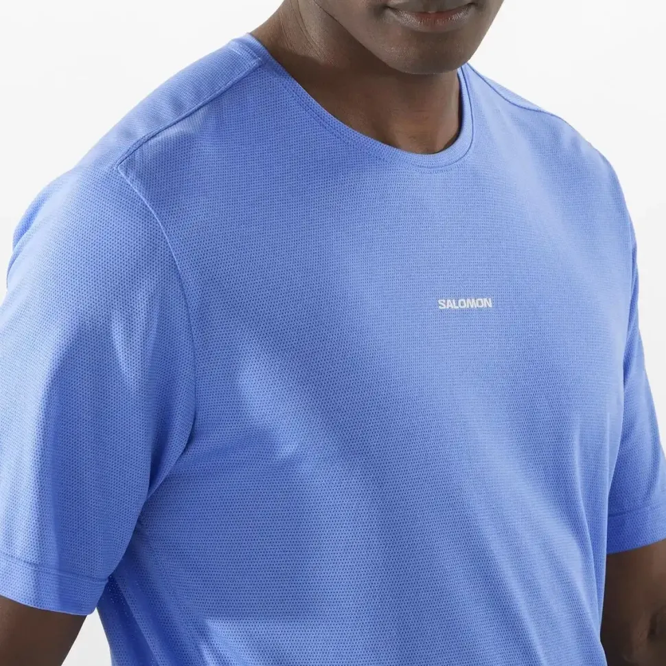 T-shirt Shkout Core Ultramarine - Tee Shirt Mc | Salomon