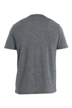 T-shirt Tech Lite II Tech Head Gritstone - Tee Shirt Mc | Icebreaker