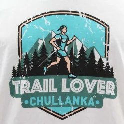 T-shirt Trail Lover Blanc - Tee Shirt Mc | Chullanka