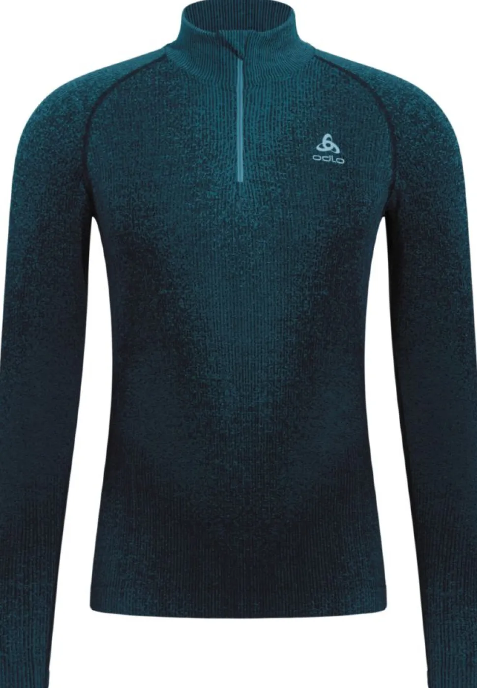 T-shirt Turtle Neck Performance Warm Blackcomb Provincial Blue | Odlo