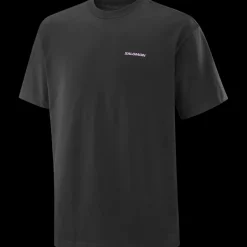 T-shirt Wild Rays Deep Black - Tee Shirt Mc | Salomon