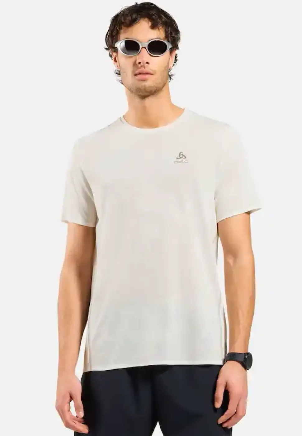 T-Shirt Zeroweight Engineered Chill-tec Gardenia - Tee Shirt Mc | Odlo