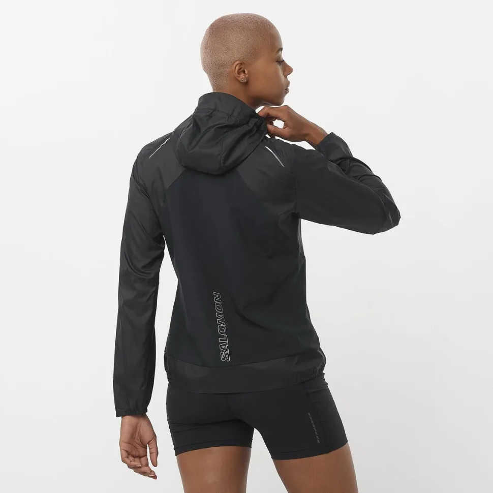 Veste Bonatti Cross Wind Femme Deep Black - Veste | Salomon