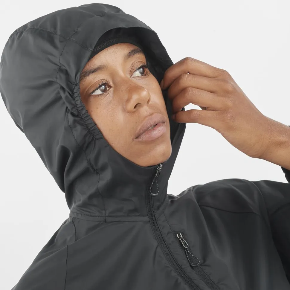 Veste Bonatti Cross Wind Femme Deep Black - Veste | Salomon