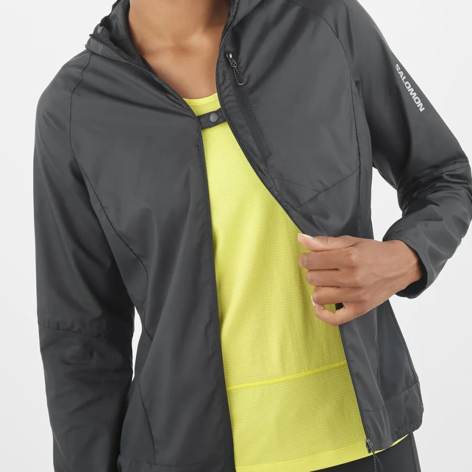 Veste Bonatti Cross Wind Femme Deep Black - Veste | Salomon