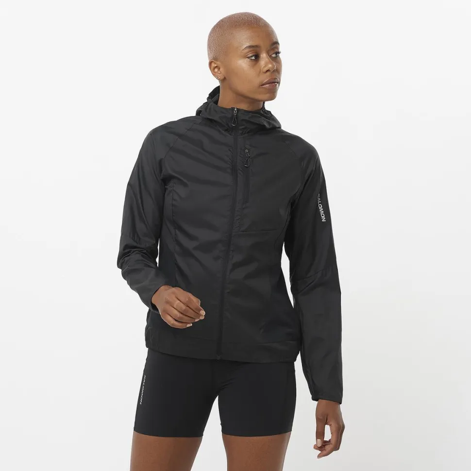 Veste Bonatti Cross Wind Femme Deep Black - Veste | Salomon