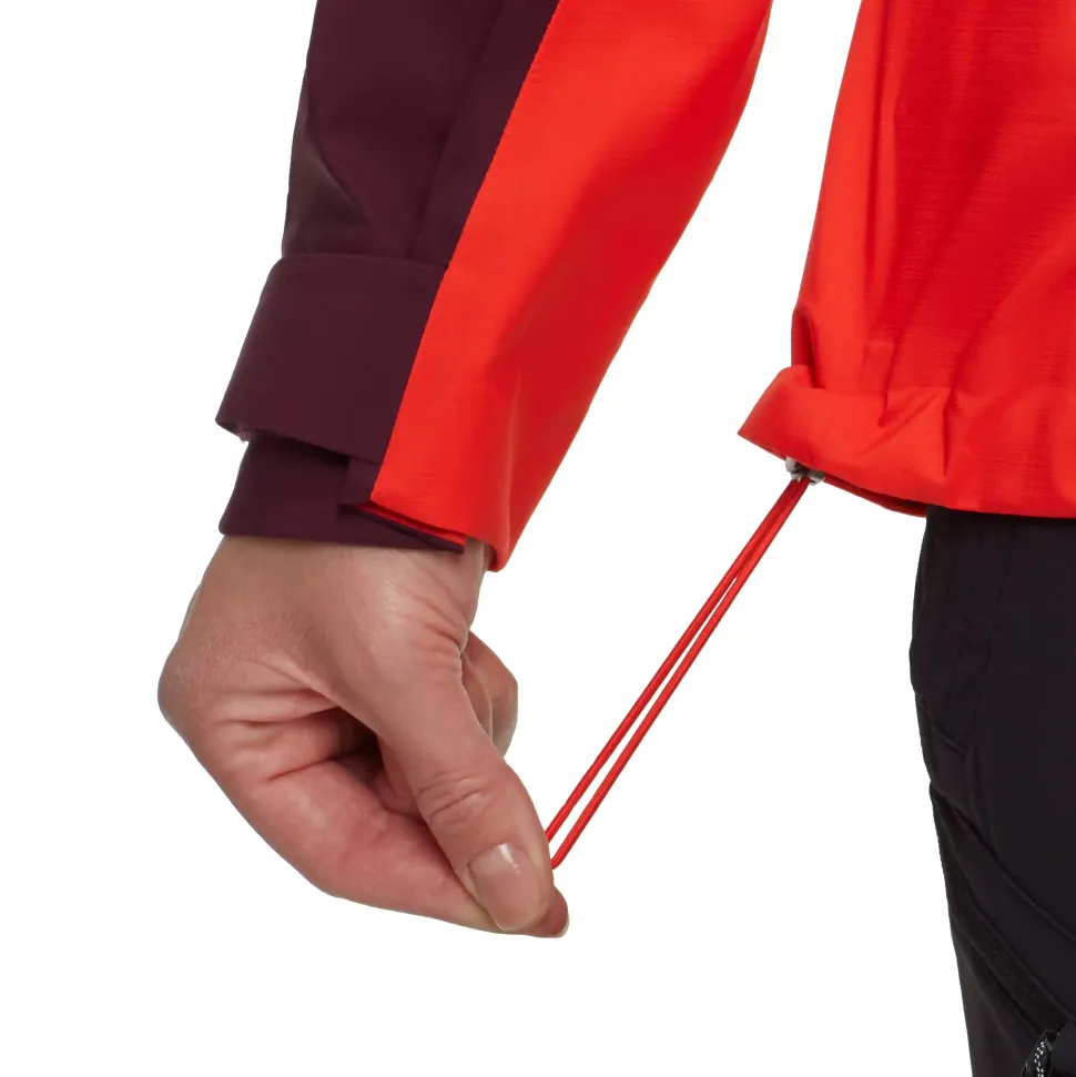 Veste F Alto Guide Hs Hooded Red Vin - Veste | Mammut
